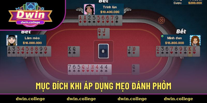 Tại sao nên áp dụng mẹo đánh phỏm?